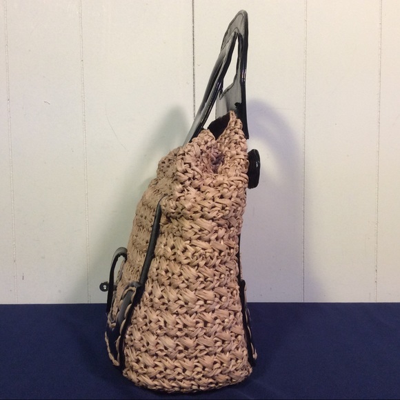 Vintage 1960’s Roger Van S Straw Handbag - Picture 3 of 13